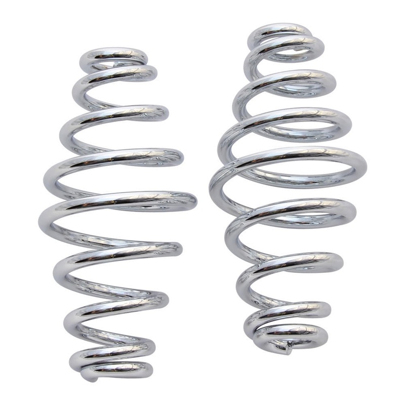 Motorcycle Solo Seat Coil Springs 5″ – Chrome