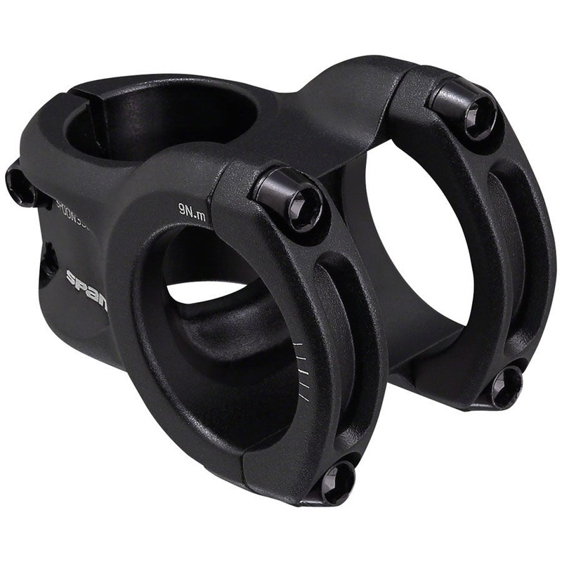 Spank Spoon 318 Stem – 33mm Length – 31.8mm Clamp – Black