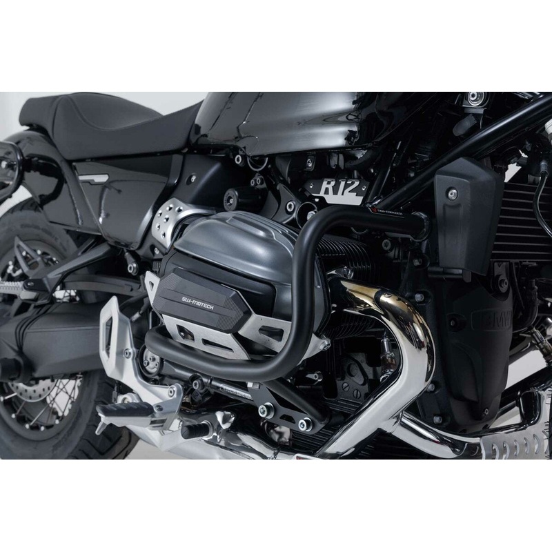 SW Motech R12 Series Engine Protection Bars – Black
