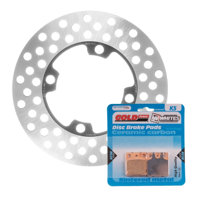 Brake Disc & Pad Front Kit – Yamaha YFM350FA Grizzly ’07-’20