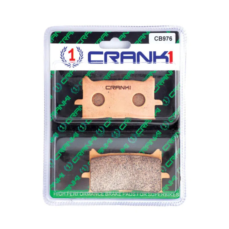 BRAKE PADS REAR HONDA CBR 650R /2 SETS  2019 ONWARDS-CB976-CRANK1 Sintered Brake Pad