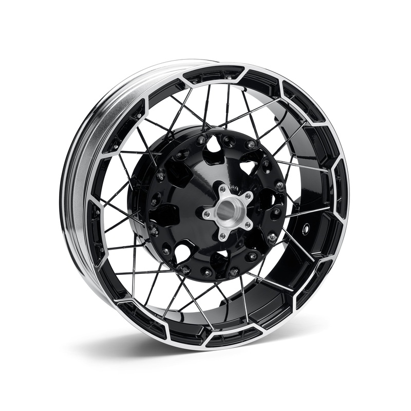 Harley Davidson 40900871 Combo Cast Laced 18 In. Rear Wheel KIT,RR WHL,LACED,CAST