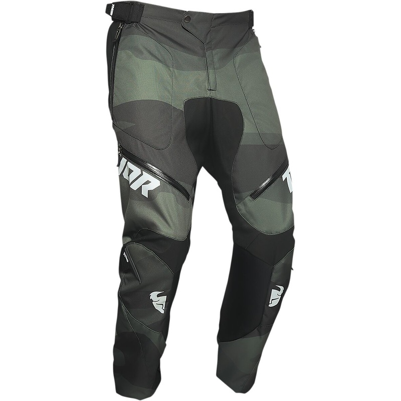 Thor Terrain In The Boot Textile Trouser Camo Green