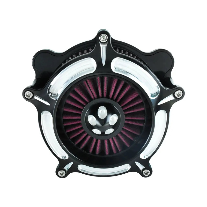 Turbine Air Cleaner Intake Filter Fit Harley Heritage Softail ’00-’15 Touring ’00-’07