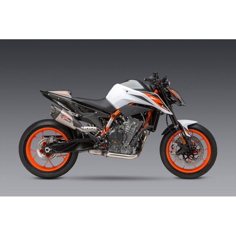 890 DUKE R 20-21 / 790 DUKE 19-20 AT2 Stainless Slip-On Exhaust, w/ Stainless Muffler