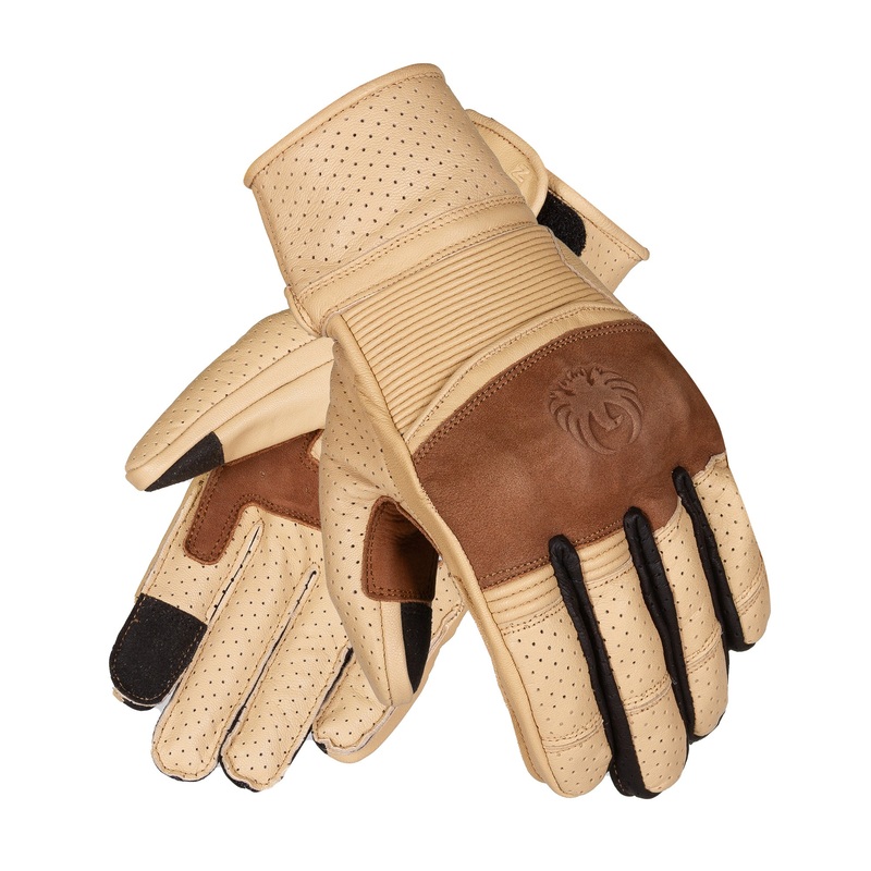 Merlin Imperial D3O Leather Gloves Tan
