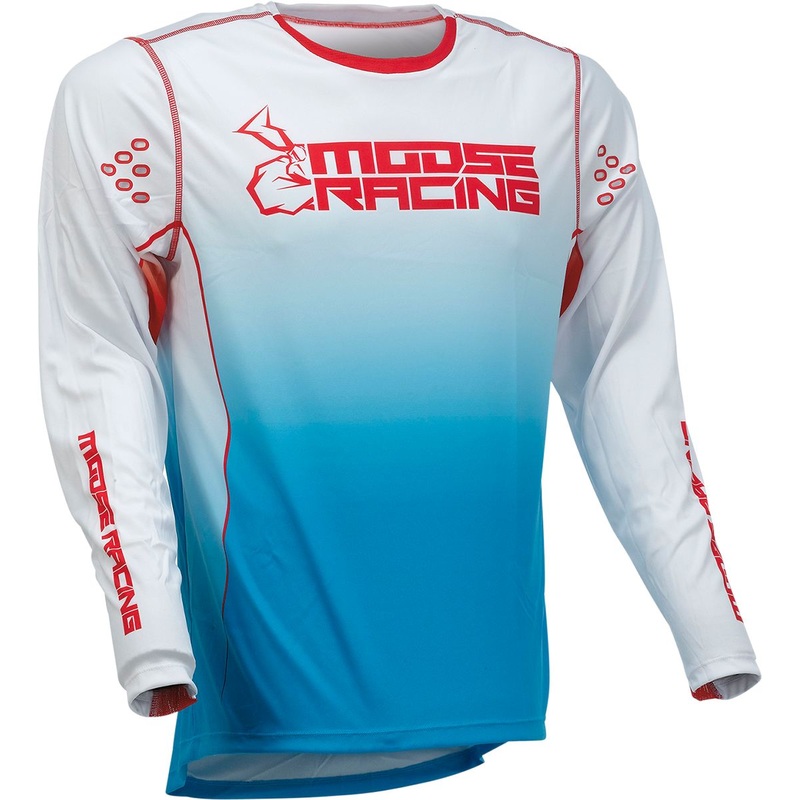 Moose Racing Agroid Jersey Red / White / Blue