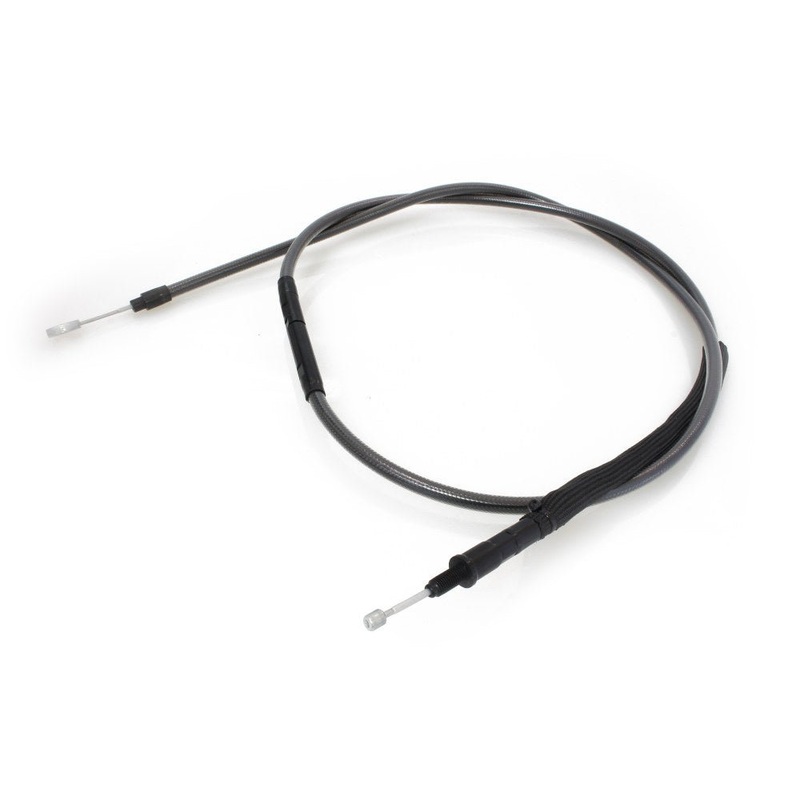75in. Clutch Cable – Black Pearl. Fits Softail 2007up & Dyna 2006-2017.