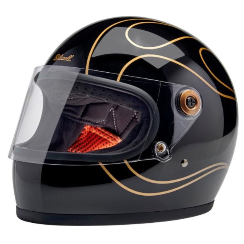 BILTWELL Gringo S Helmet Black Flames
