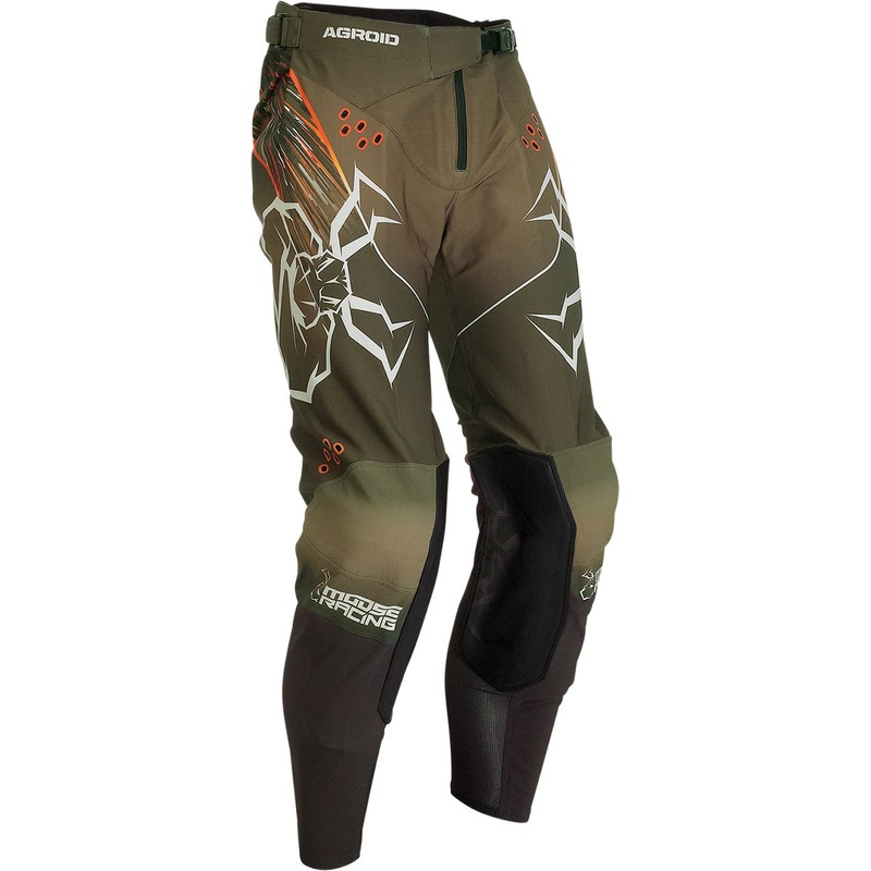 Moose Racing Agroid Trouser Olive / Orange