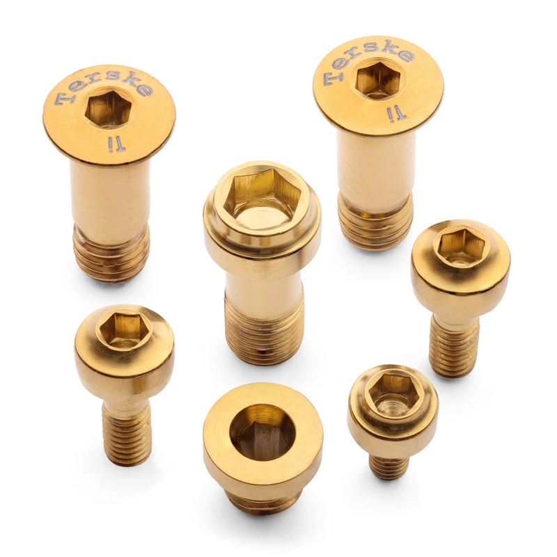 Terske Bolt Kit Rear Derailleur Transmission X Gold