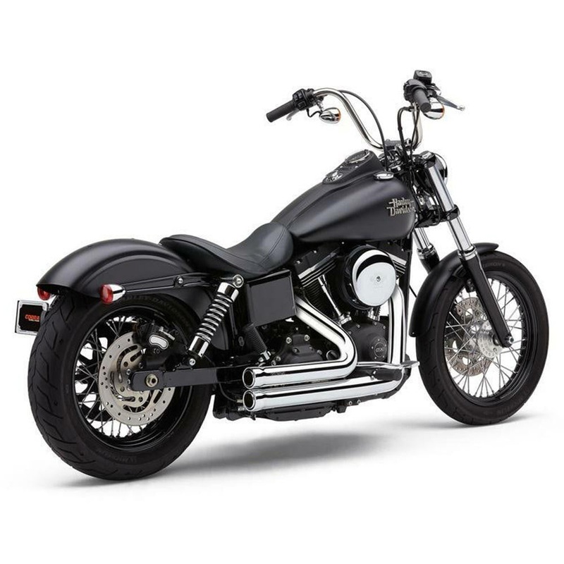 Cobra – Speedster 909 Exhaust System – 2012 – 2017 Dyna FXD – Chrome