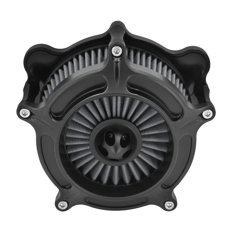 Harley Motorcycle Air Cleaner Air Intake Filter Kit Fit Dyna Softail ’00-’15 Touring ’00-’07