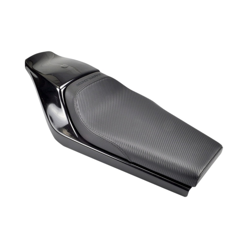 SADDLEMEN – Tracker Solo Seat – Carbon Fiber Tracker Seat