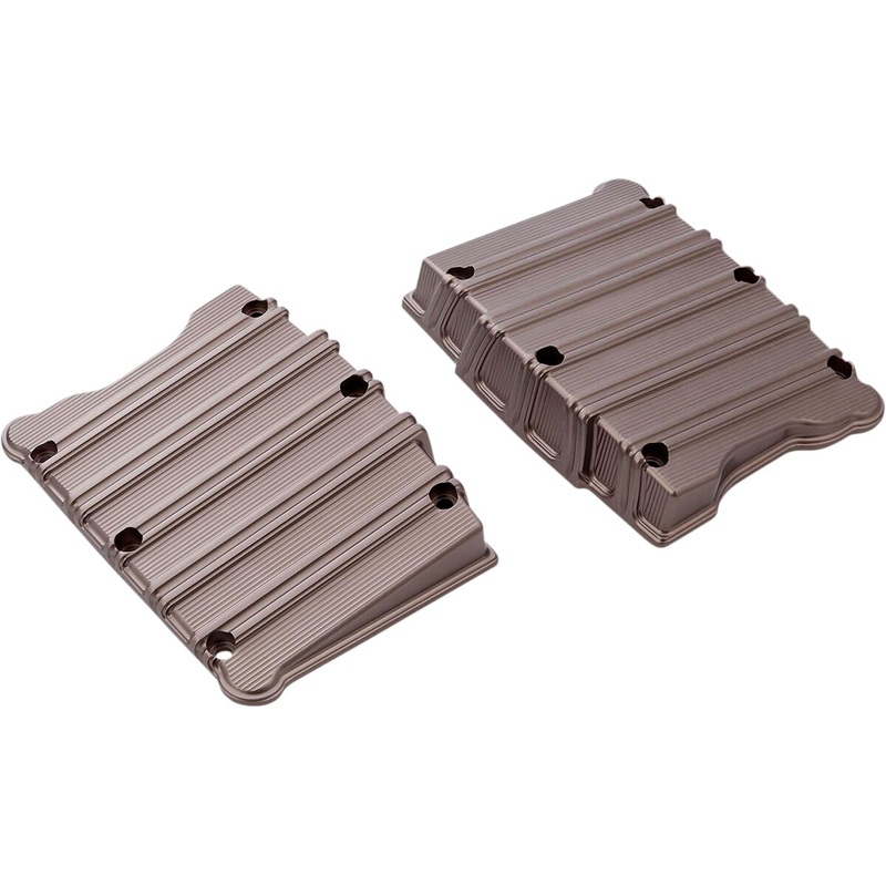 10-Gauge Twin Cam Rocker Box Covers, Titanium – 99-17 Twin Cam