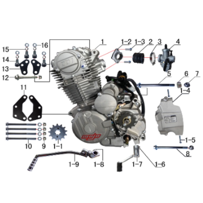 Bolt – 230DH Gas Dirt Bike