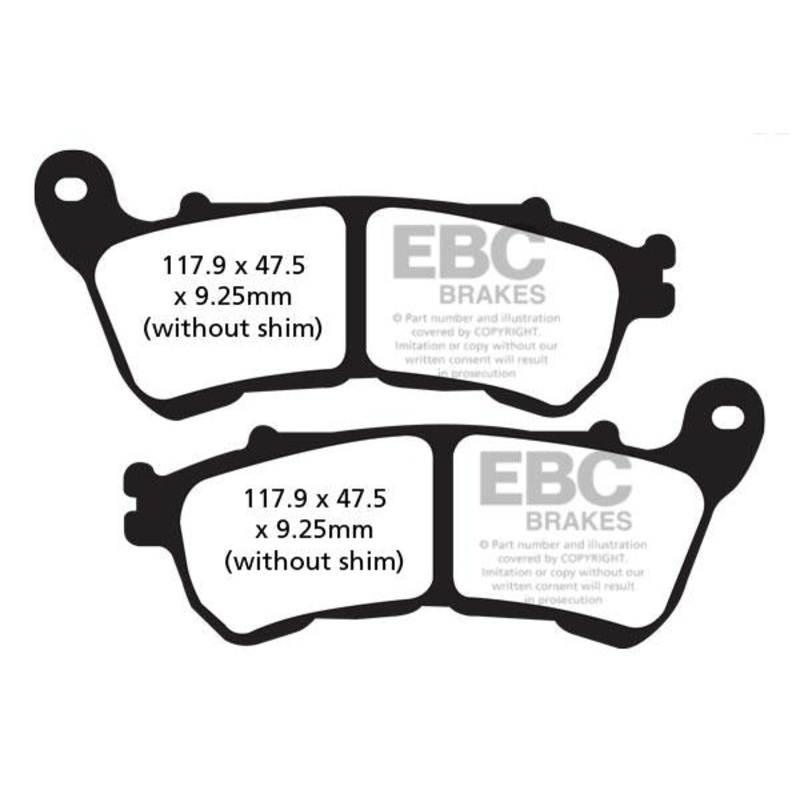 EPFA640HH Fully Sintered- EBC (Front)