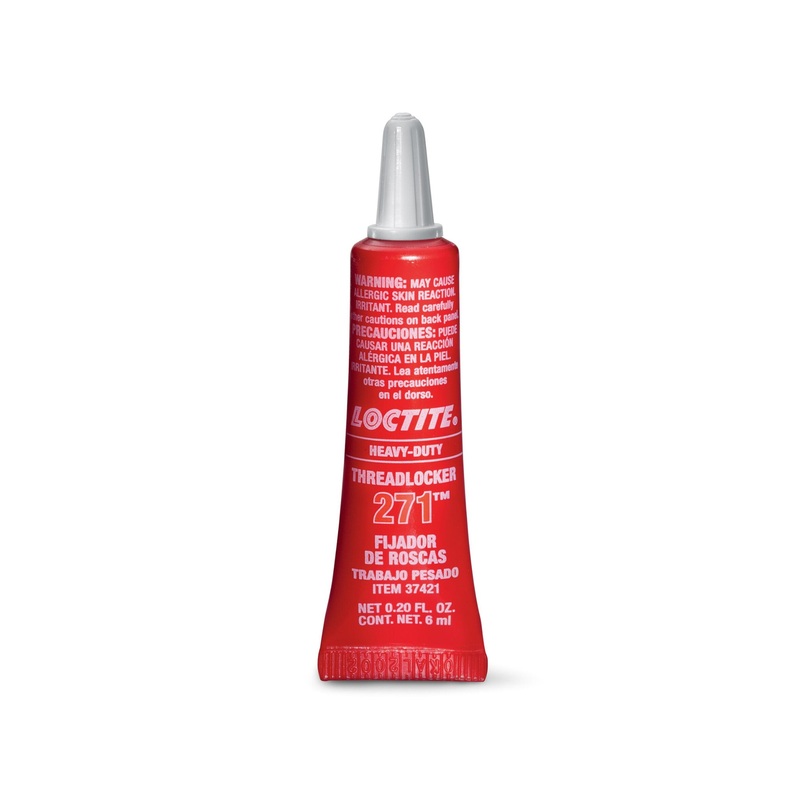 Harley Davidson 99671-97 Loctite 271Threadlocker and Sealant- Red THREADLOCKER RED 271 LOCTITE 6