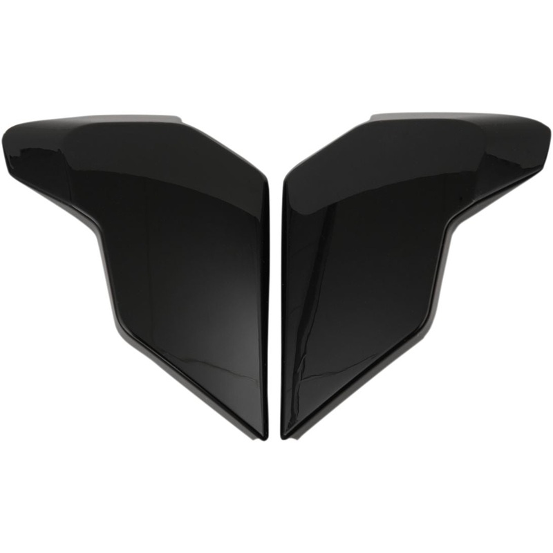 Icon Airflite Side Plate Kit Gloss Black