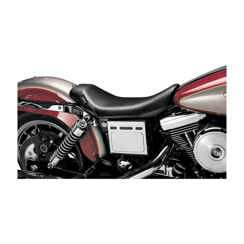 LE PERA  – Bare Bones Solo Seat – Smooth – Black – FXD ’96-’03