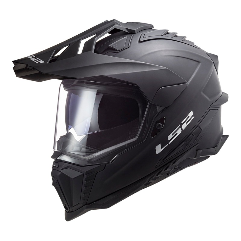 LS2 MX701 Explorer Solid  Helmet HPFC 06 – Matte Black