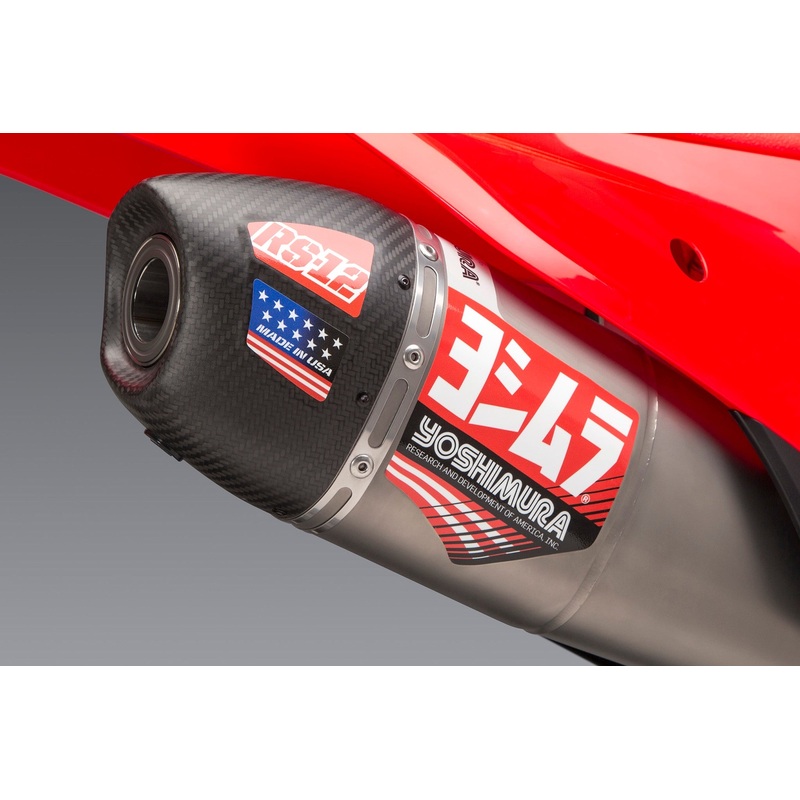 MUFFLER BADGE RS-12 Decal Set (4 pcs)