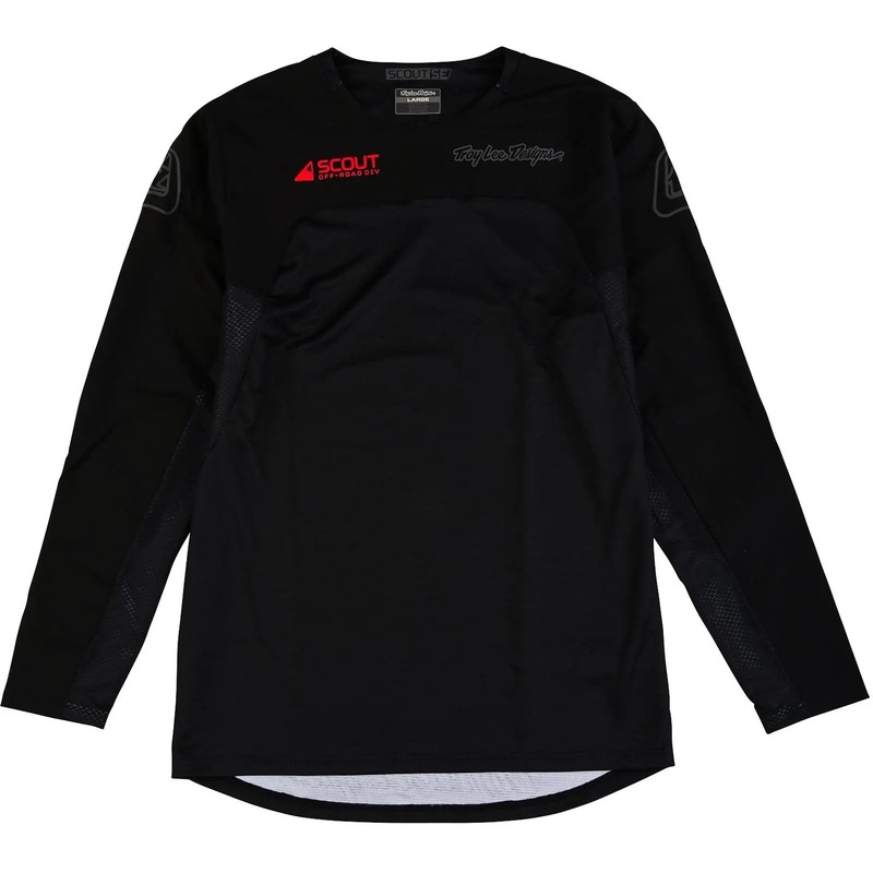 Troy Lee Designs Scout SE Systems Motocross Jersey Black
