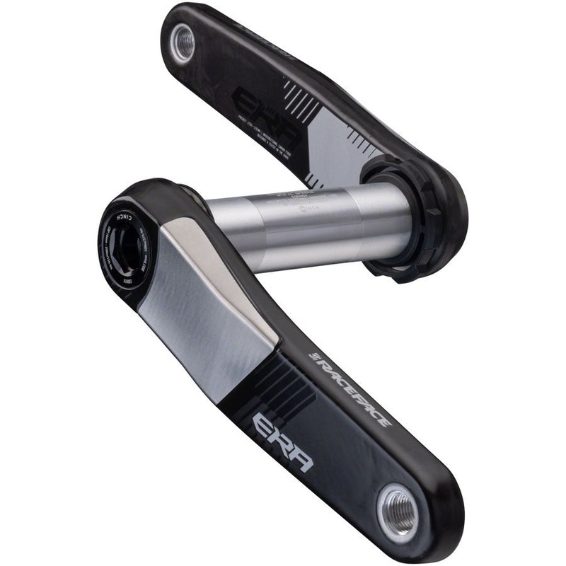 RaceFace ERA Carbon Crankset – 175mm Length – CINCH Interface – 136mm Spindle – Black