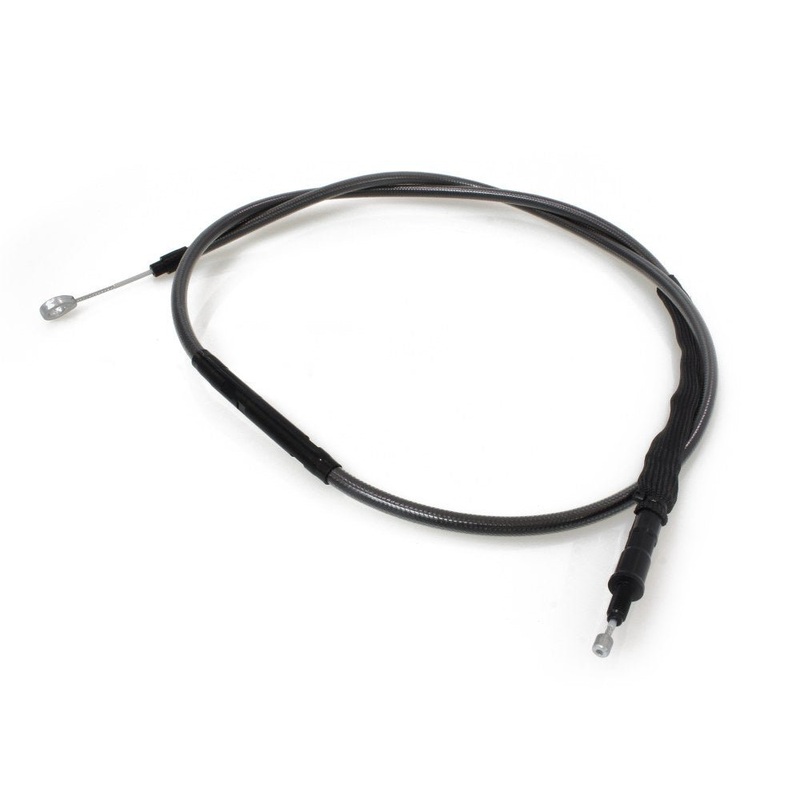 63in. Clutch Cable – Black Pearl. Fits Softail 2007up & Dyna 2006-2017.