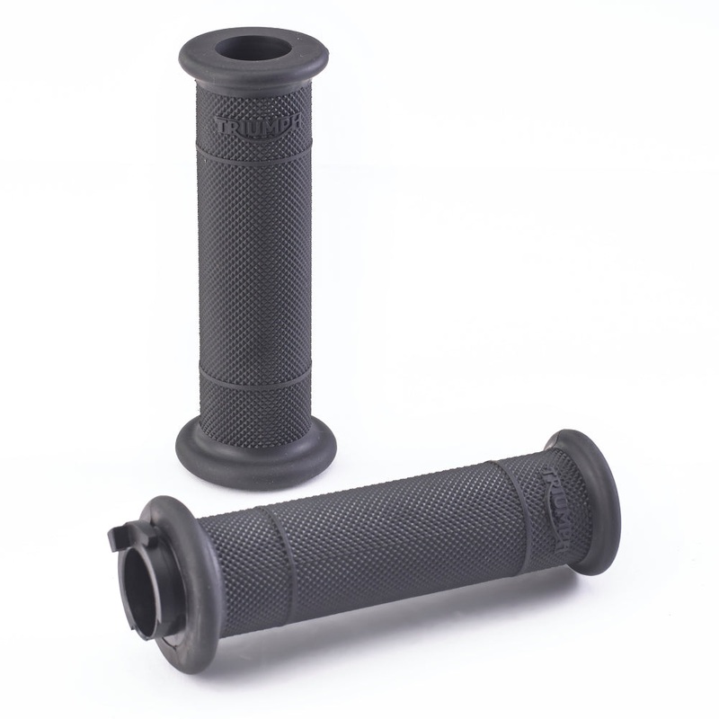 Handlebar Grips Diamond Knurl Black 22mm A2041476