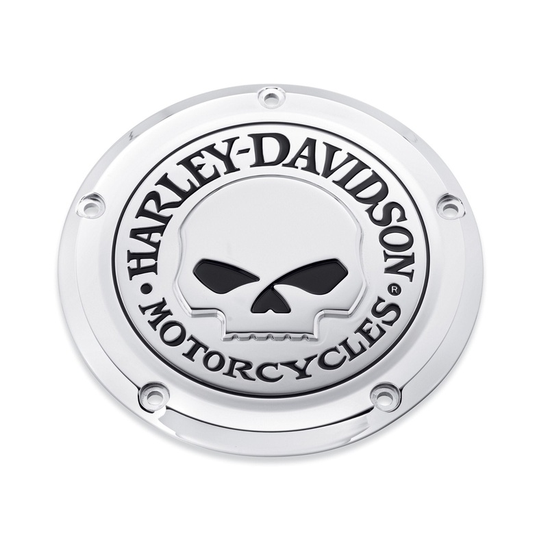 Harley Davidson 25700469 Willie G Skull Derby Cover KIT-DERBY CVR,WILLIE G SKULL,FL LOW