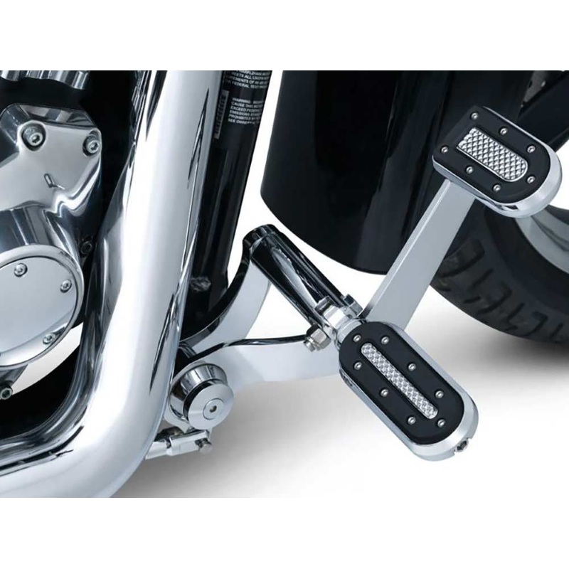 Heavy Industry Chrome Foot Peg HD Male Mount