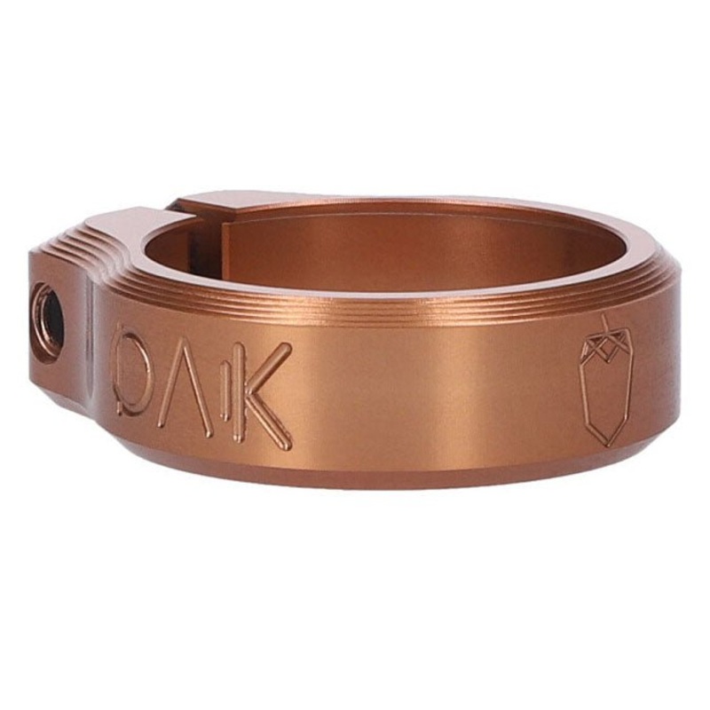 OAK Components Orbit Seatpost Clamp – 36.4mm Inner Diameter – Copper