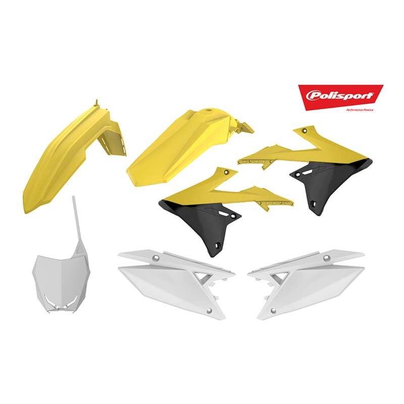 Polisport Kit Suzuki RMZ450 ’18 – OEM 2018 Yellow/Black