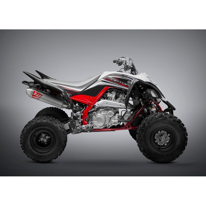 RAPTOR 700/R/SE 15-25 RS-2 Stainless Full Exhaust, w/ Aluminum Muffler