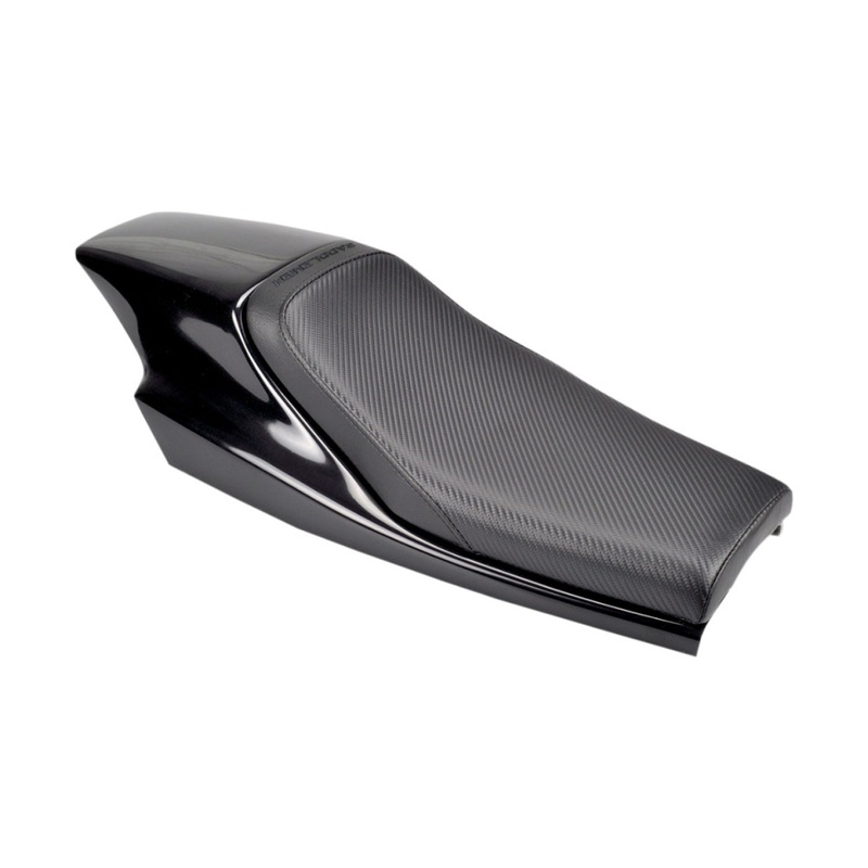 SADDLEMEN – Vintage Solo Seat – Carbon Fiber Vintage Seat