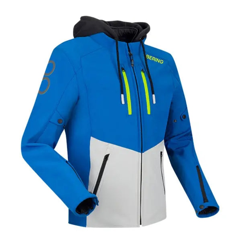 Bering Rotor Textile Jacket Blue / Light Grey