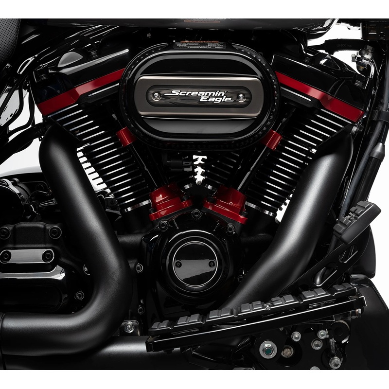 Harley Davidson 92500121 Milwaukee-Eight Engine Accent Kit KIT,ENGN COSMETIC,RED