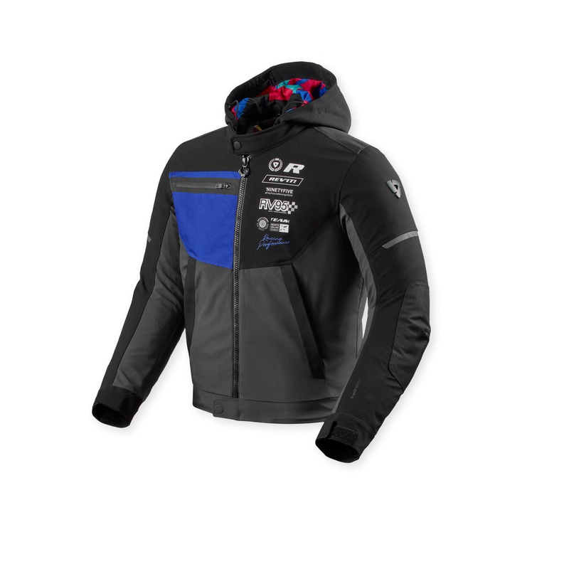 Revit Haste H2O Textile Jacket Black / Blue