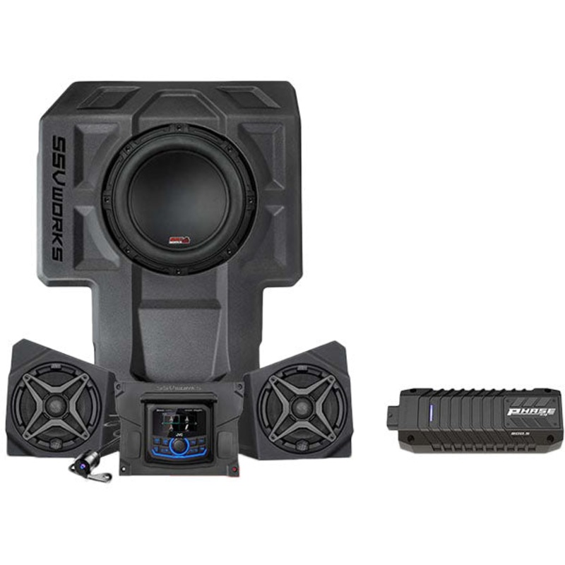 SSV Works – 3 Speaker Kit Phase EQ w/ JVC Controller (Kawasaki)
