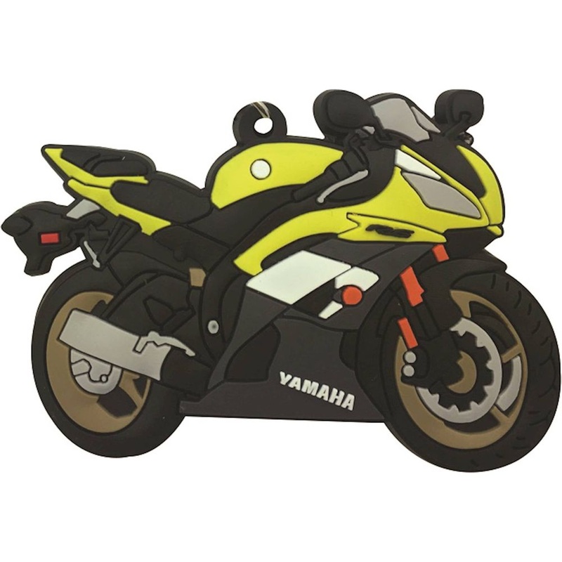 Bike It Yamaha YZF-R6 16> Rubber Keyfob – #126