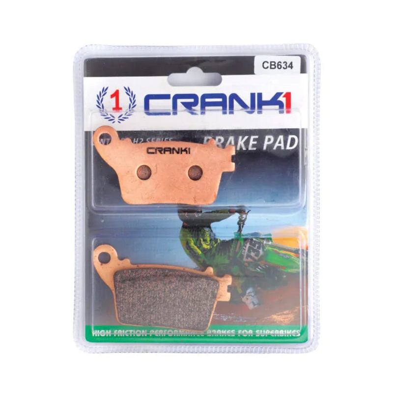 BRAKE PADS REAR-KAWASAKI ZX-10R  2016 TO 2020-CB634-CRANK1 Sintered Brake Pad