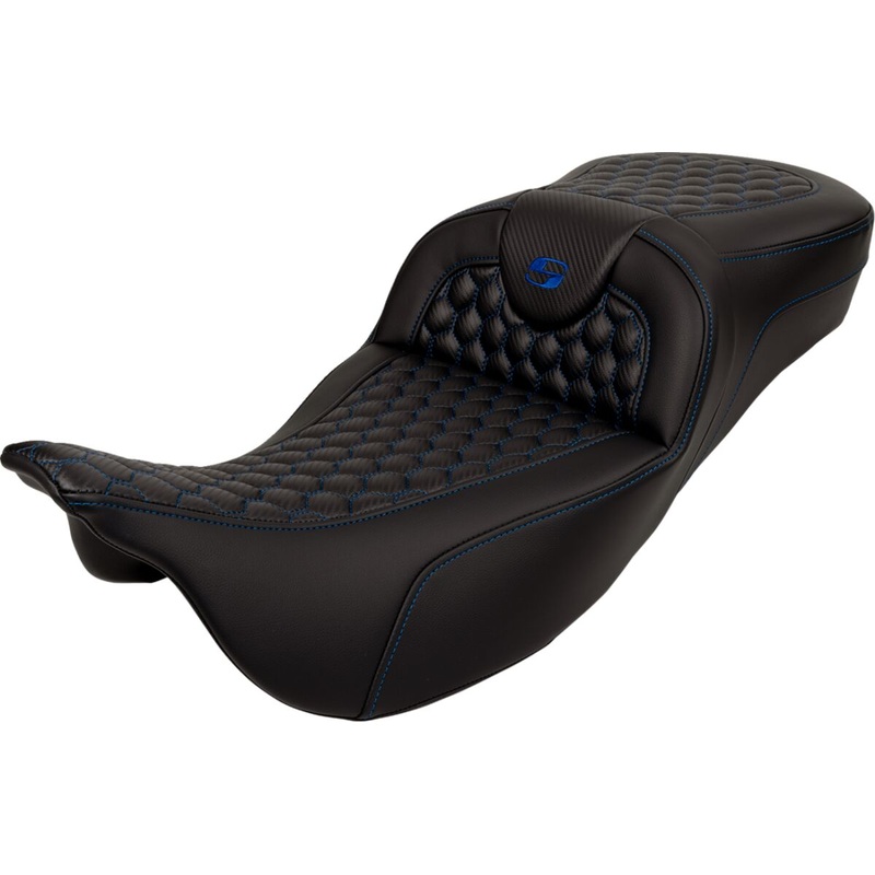 Roadsofa HC Extended Reach Seat, Blue Stitch – 08-24 Touring