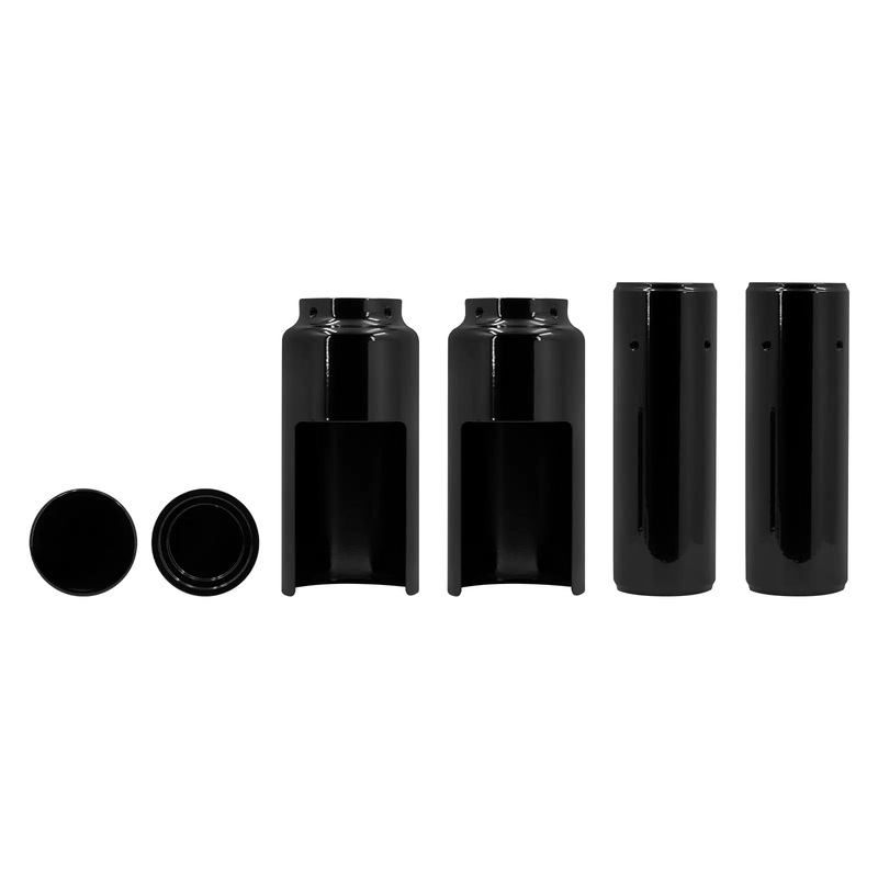6pcs Upper Lower Front Fork Covers For Harley Dyna Street Bob 2006-2017 | Mactions