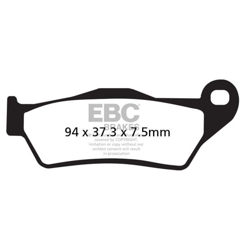 Brakes – FA181HH Fully Sintered – EBC (2 Set Front)