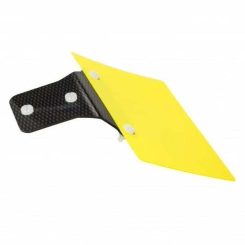 FLEXIBLE REAR NUMBER PLATE HOLDER