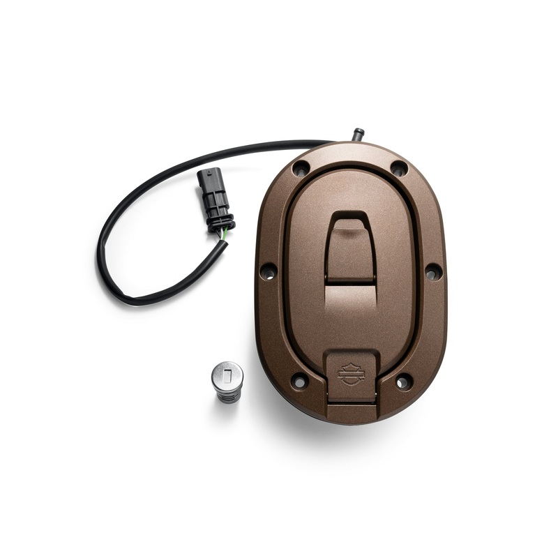 Harley Davidson 61100187 Oval Style Locking Fuel Cap KIT,FUEL FILL,OVAL CAP,LOCKING