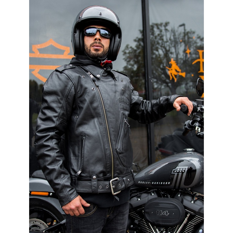 Harley-Davidson Men’s Potomac 3-in-1 Leather Jacket 98003-23EM