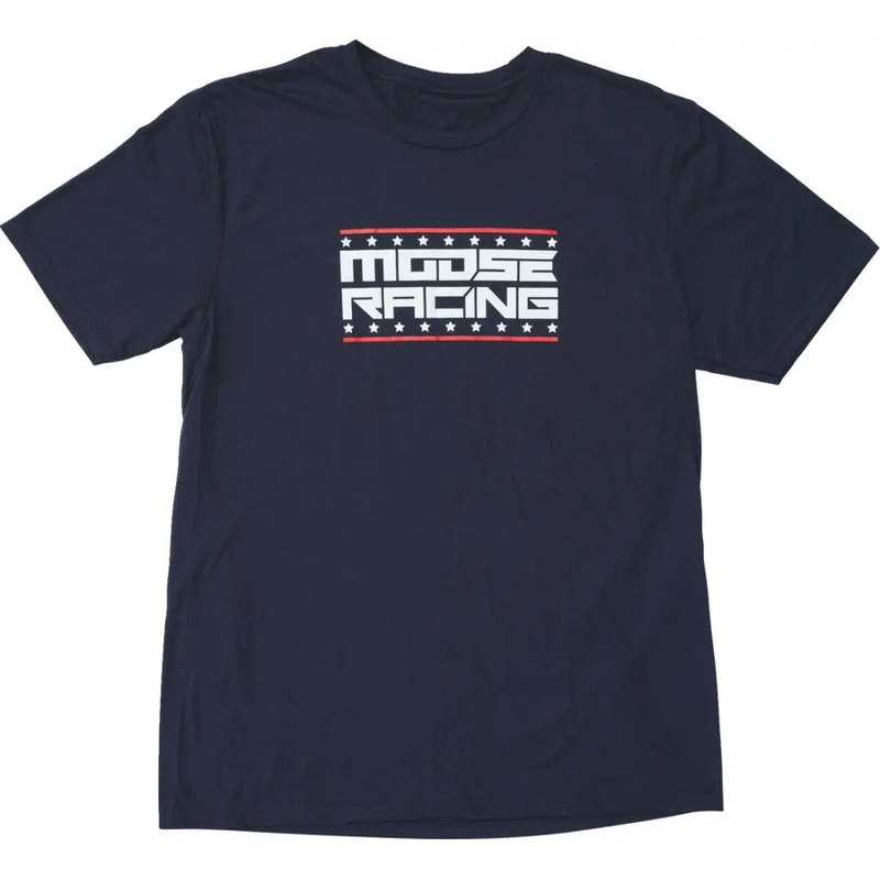 Moose Racing All-American T-Shirt Navy