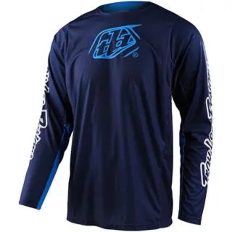 Troy Lee Designs GP Pro Icon Motocross Jersey Navy / Pro Blue